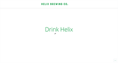 Desktop Screenshot of drinkhelix.com
